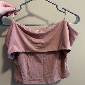 Pink Rose Dusty Rose Off-Shoulder Camisole
